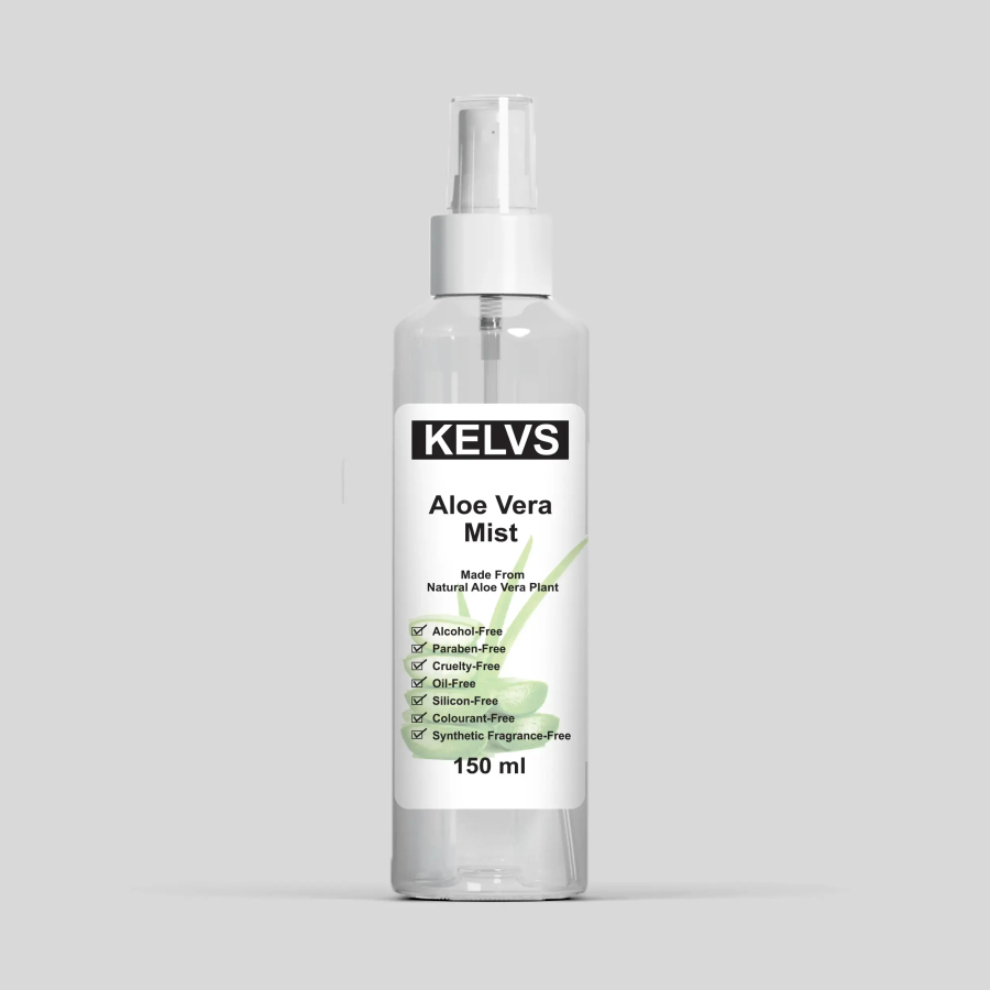 KELVS Aloe Vera Mist | Pure Aloe Vera Extract | Calm, Hydrate & Refresh Skin