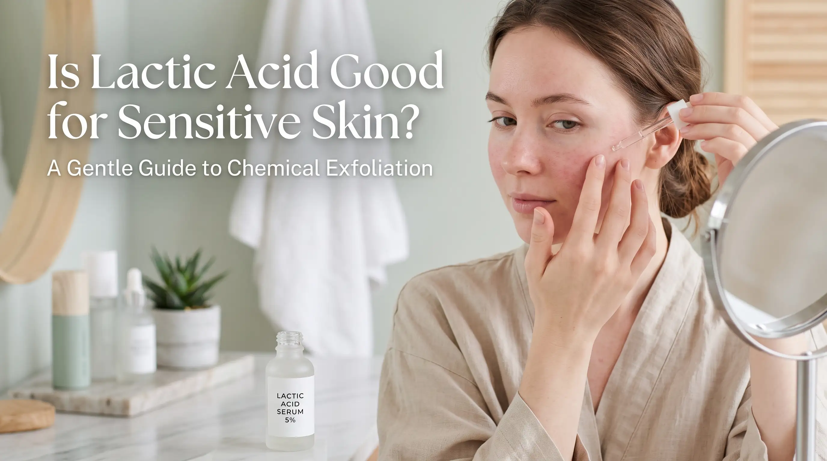 Is Lactic Acid Good for Sensitive Skin?