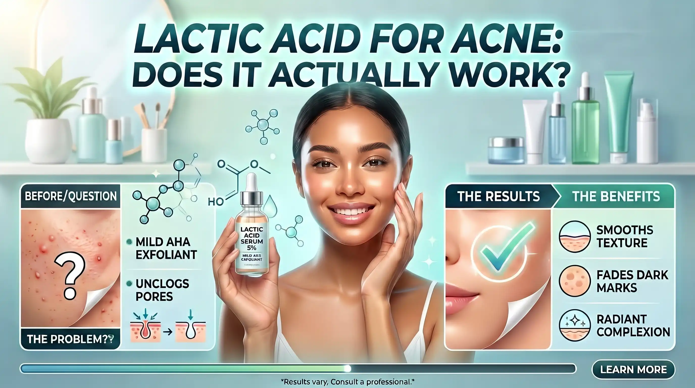 Lactic Acid for Acne: Does It Actually Work?