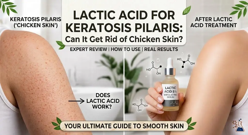 Lactic Acid for Keratosis Pilaris: Can It Get Rid of Chicken Skin?