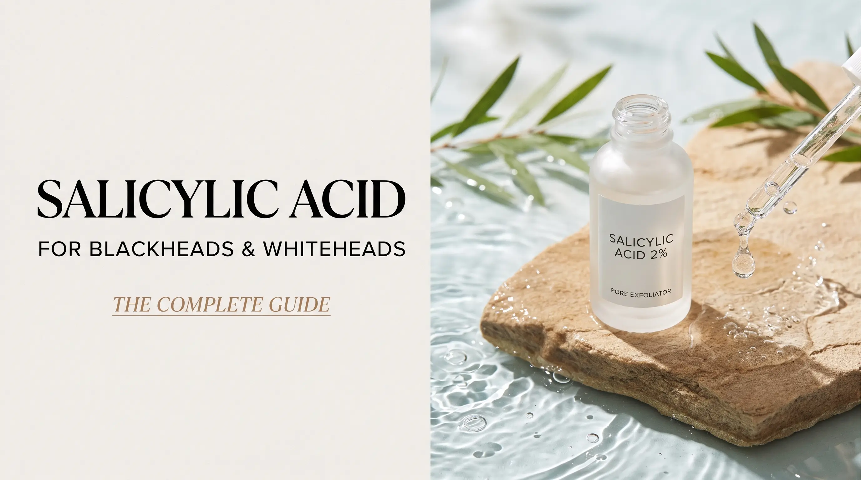 Salicylic Acid for Blackheads and Whiteheads: The Complete Guide
