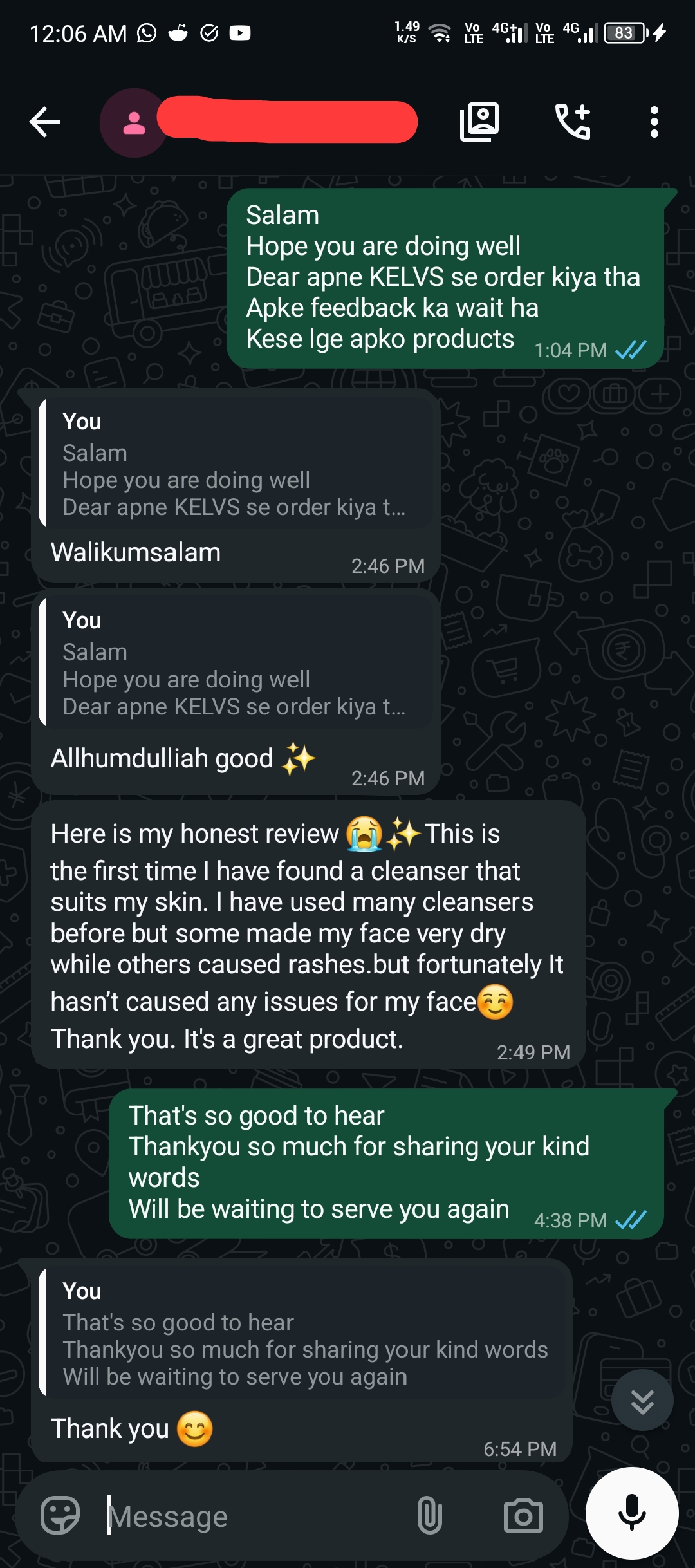 Customer Review