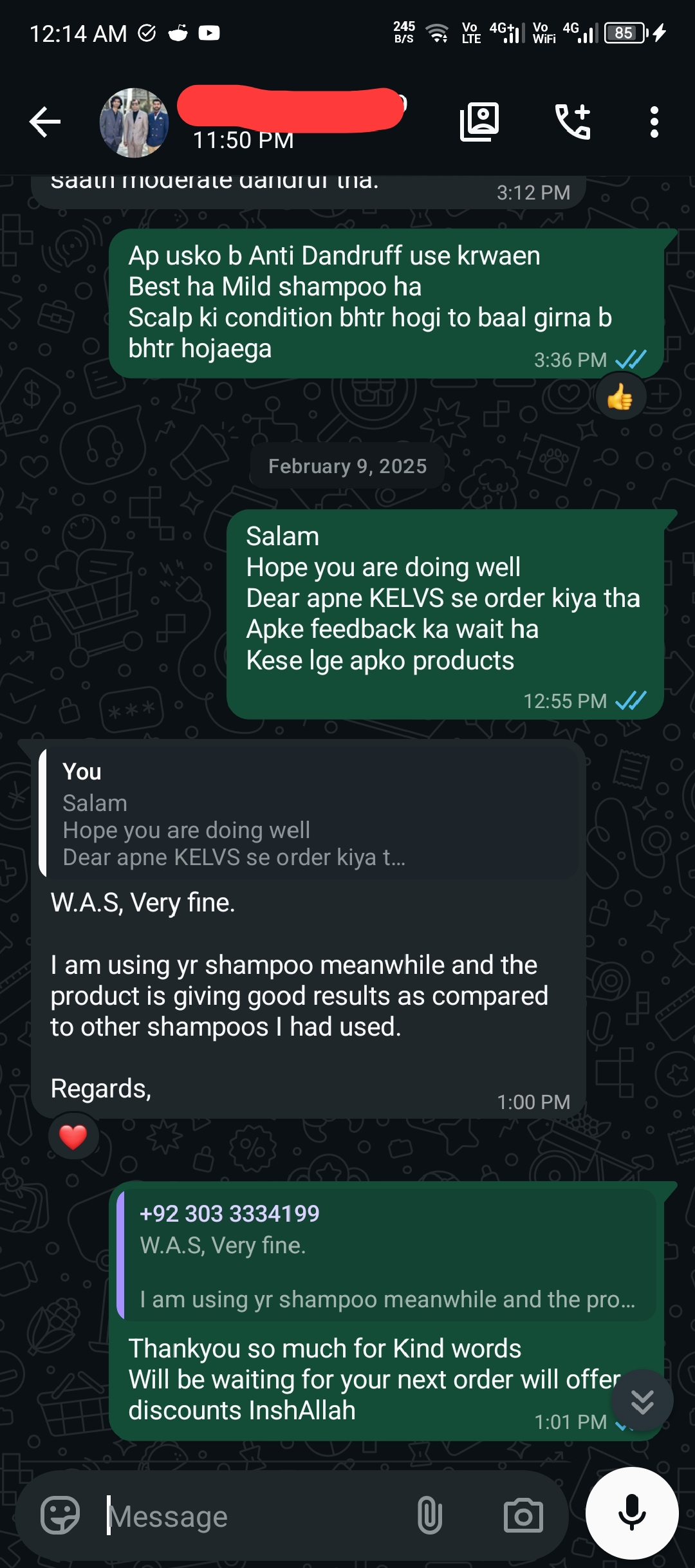 Customer Review